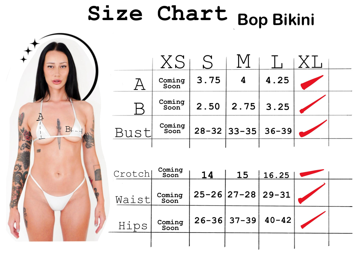 Metallic Bop Bikini Bottom