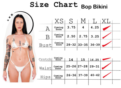 Metallic Bop Bikini Bottom